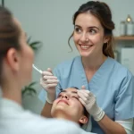 Dermatology Nurse offering chemical peels