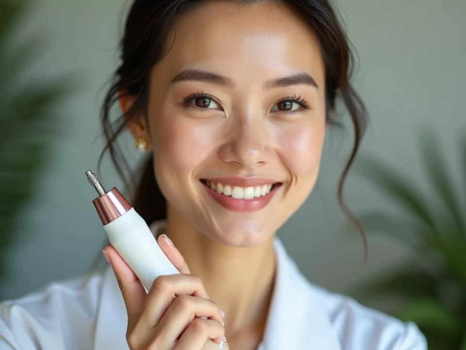 Dermatology Nurse offering microneedling